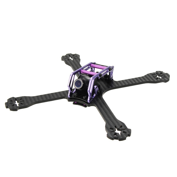 Realacc BETA210 210mm 4mm Arm Thickness Carbon Fiber Frame Kit with PDB and Battery Fixing Plate