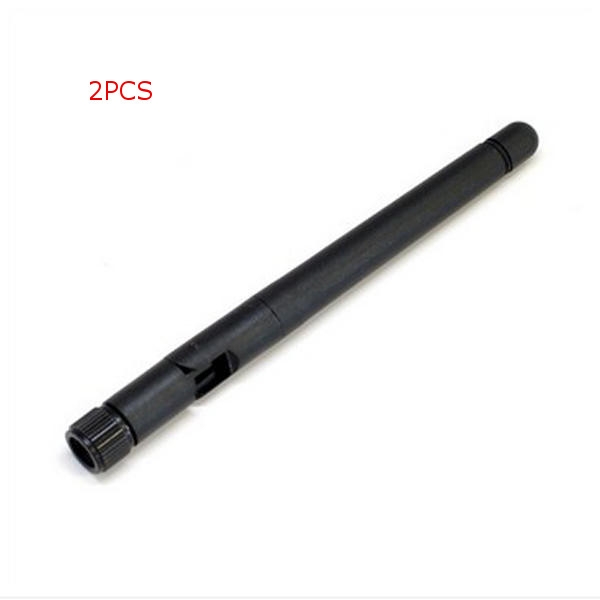 2PCS 105mm 5.8G 2dBi FPV Antenna 433MHz RP-SMA for 3DR Radios Black