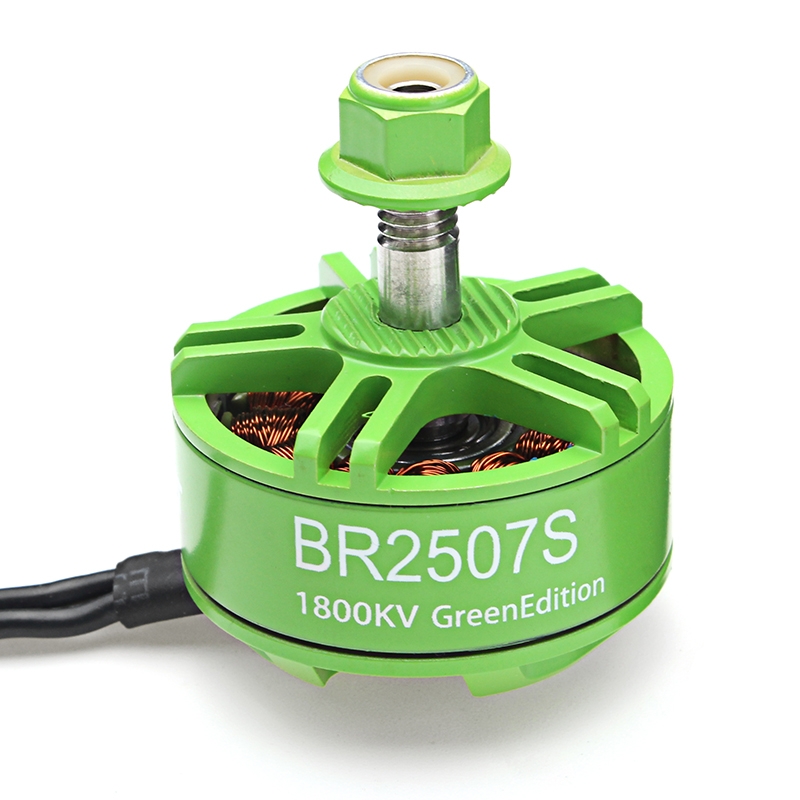 4X Racerstar 2507 BR2507S Green Edition 1800KV Brushless Motor For RC Drone FPV Racing Frame