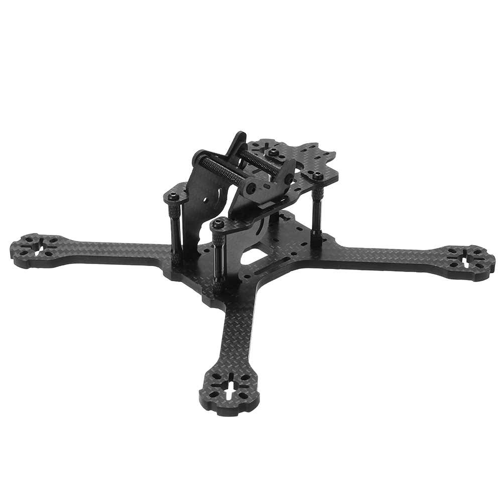 Realacc Kylin 210 210mm Wheelbase 5mm Arm Carbon Fiber FPV Racing Frame Kit with 5V 12V PDB Board