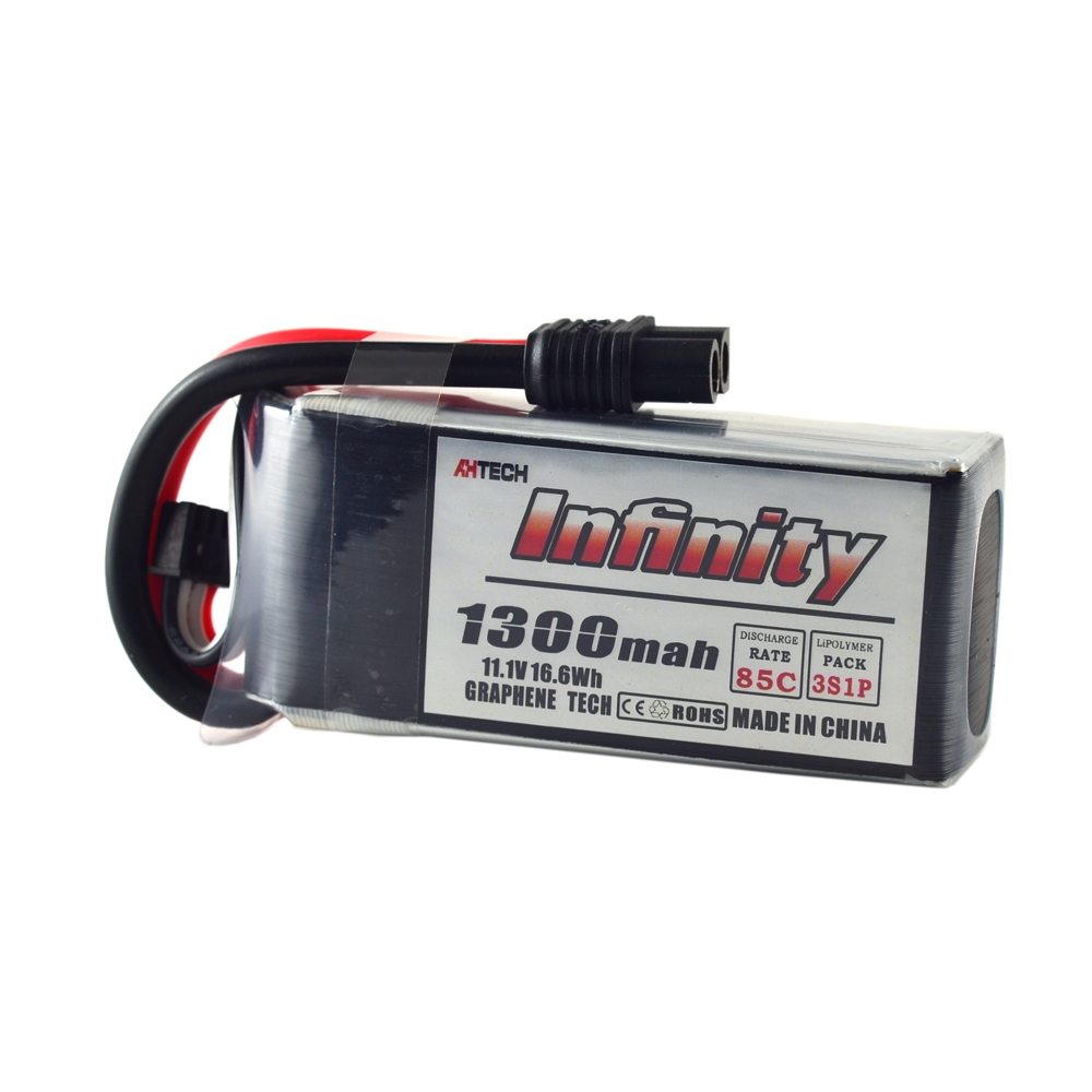 AHTECH Infinity 1300mAh 3S 11.1V 85C Lipo Battery XT60 SY60 For RC Drone FPV Racing Multi Rotor