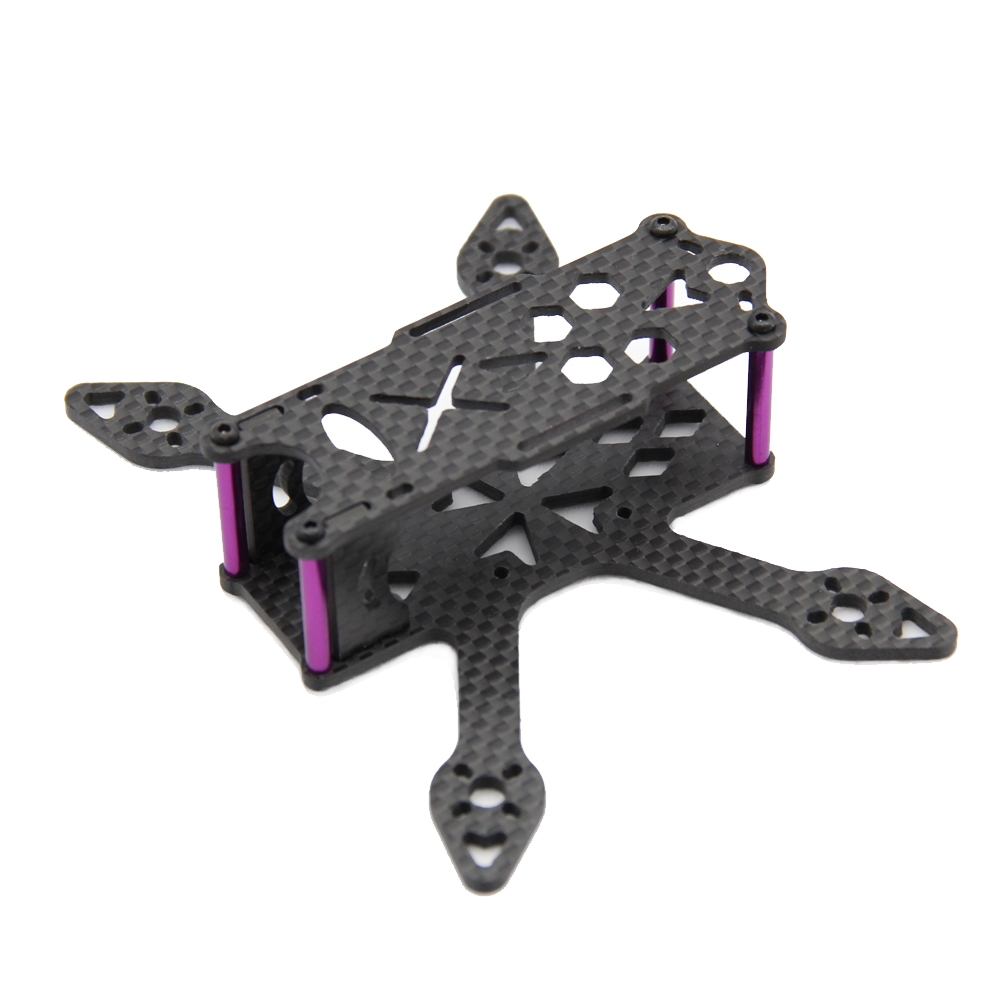 GP110 110mm Micro FPV Racing Frame Kit Carbon Fiber Supports Runcam Micro Swift Cam 2435 Propellers