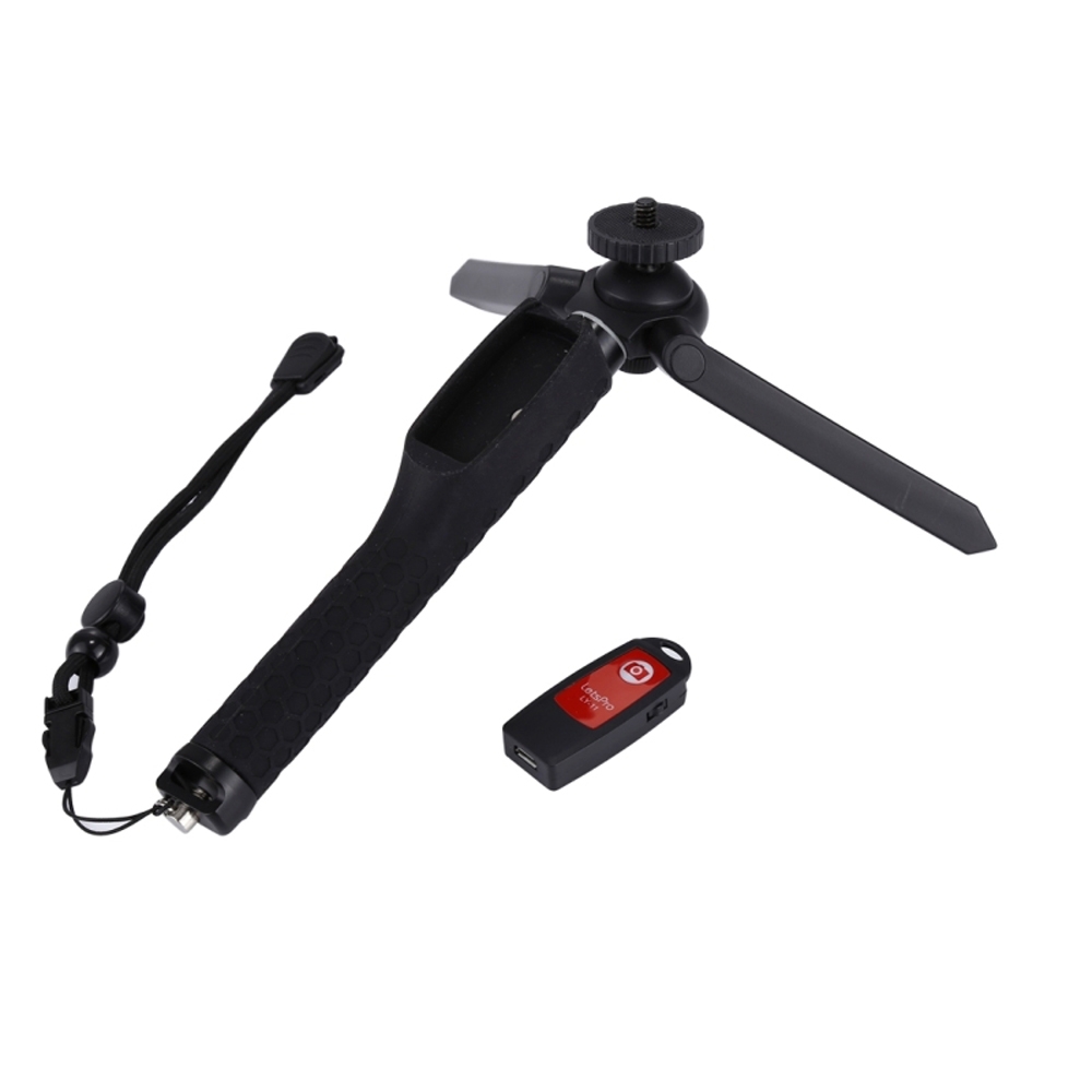 A8 3 In 1 Shutter Remote Mini Tripod Handheld Gimbal Stabilizer W/ Ball Head for Camera Phone Gopro