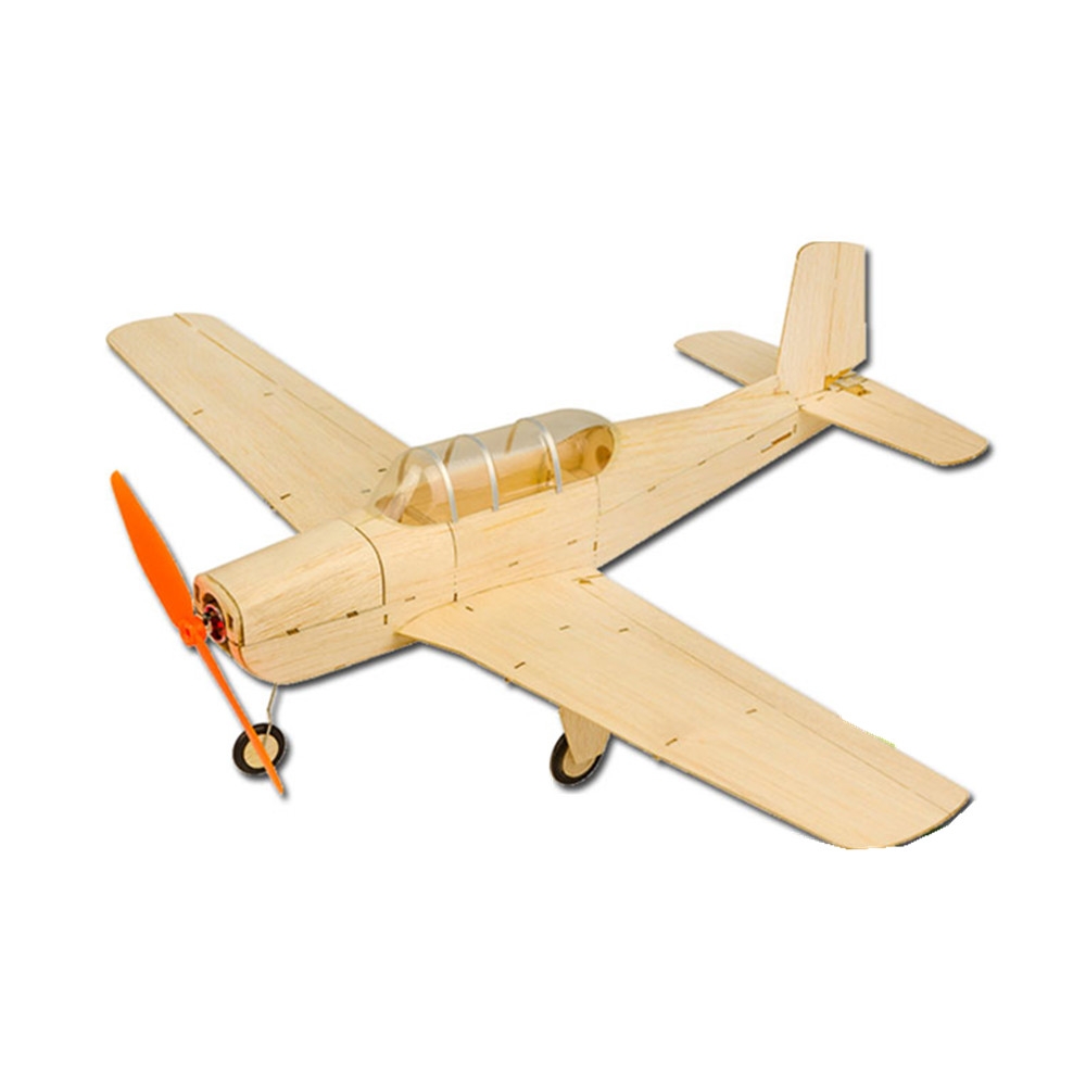 MinimumRC Beechcraft T-34 Mentor 470mm Wingspan RC Airplane KIT BalsaWood Laser Cut