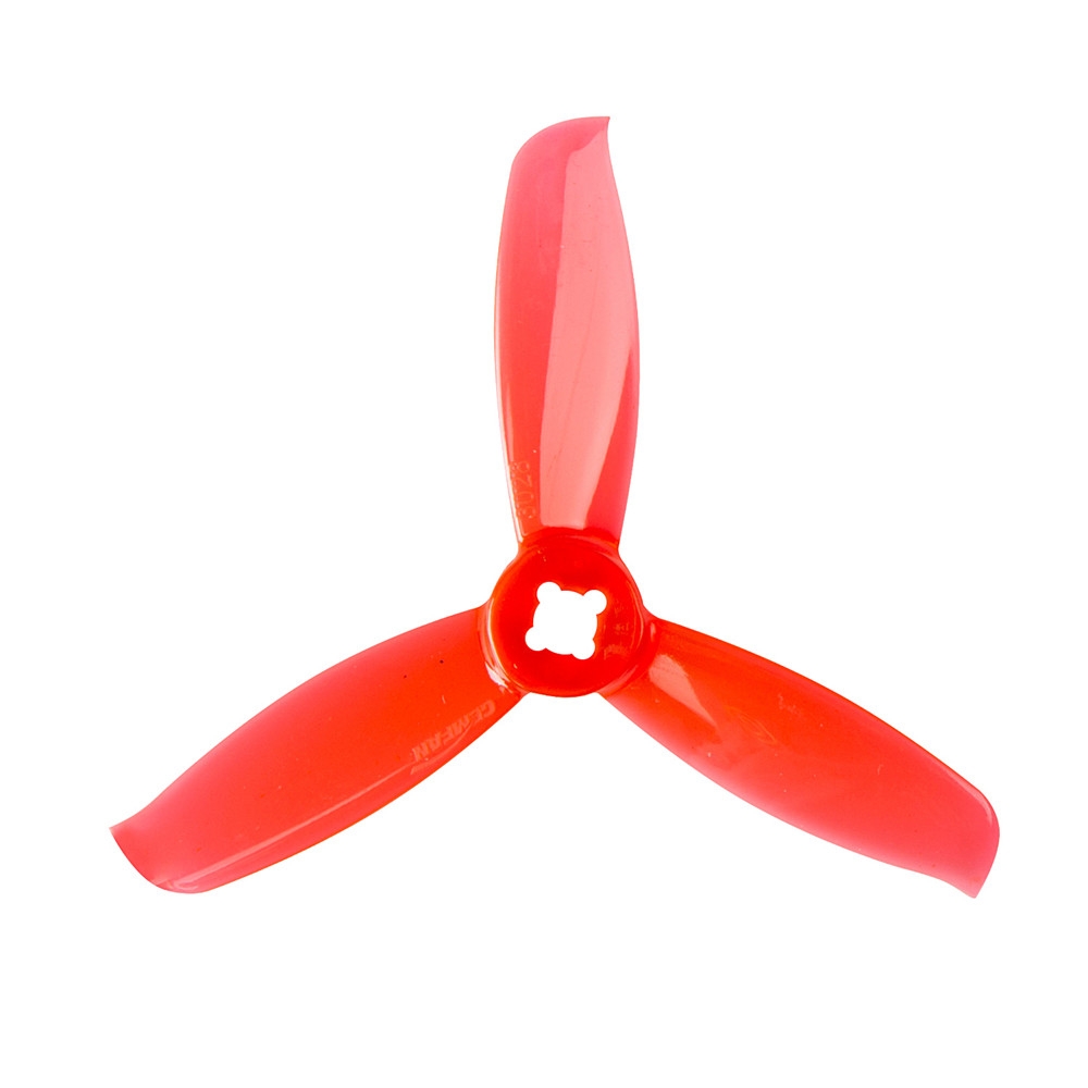 2 Pairs Gemfan Windancer 3028 3-blade Propeller Compatible 5mm/1.5mm Mounting Hole for FPV RC Drone