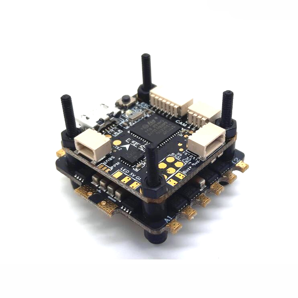 F4-20A Flytower Betaflight F4 Flight Controller OSD & 20A Blheli_S 2-4S DSHOT600 Brushless ESC for RC Drone FPV Racing 20x20mm