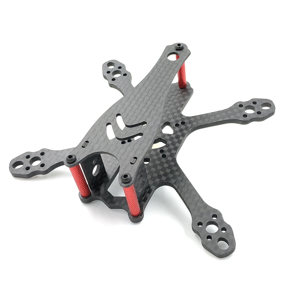 AlfaRC Cicada98 98mm Wheelbase 3mm Arm 2 Inch 3K Carbon Fiber Frame Kit for RC Drone FPV Racing