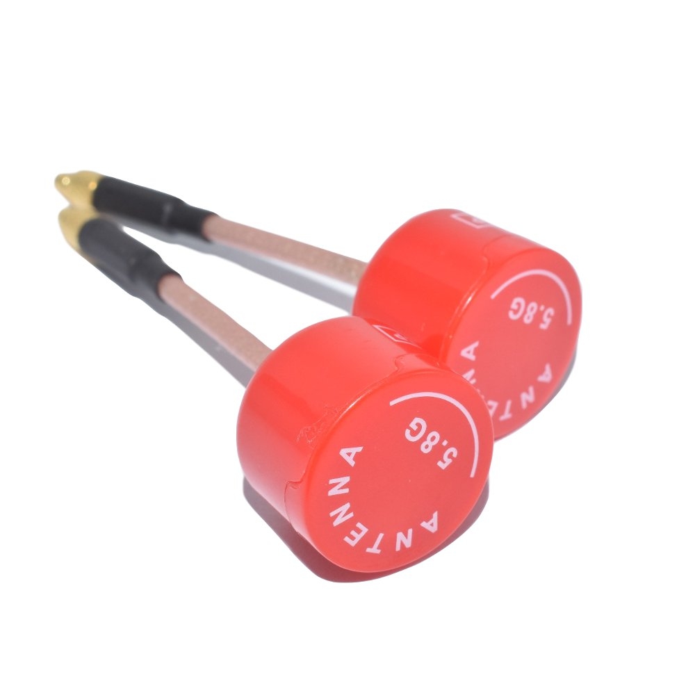 2PCS 5.8GHz 2.5DBi Omni FPV Antenna RHCP Straight MMCX For RC Drone