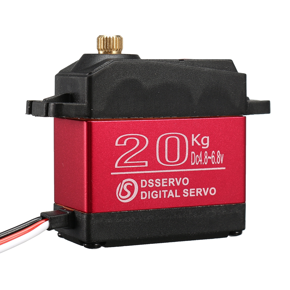 DSSERVO DS3218MG Waterproof 20KG High Speed Metal Gear 180°/270° Digital Servo For 1/8 1/10 1/12 Scale RC Cars