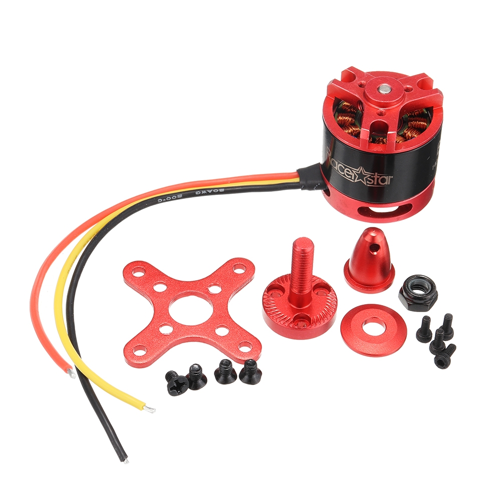 Racerstar BR2212 1400KV 2-4S Brushless Motor for RC Airplane Model