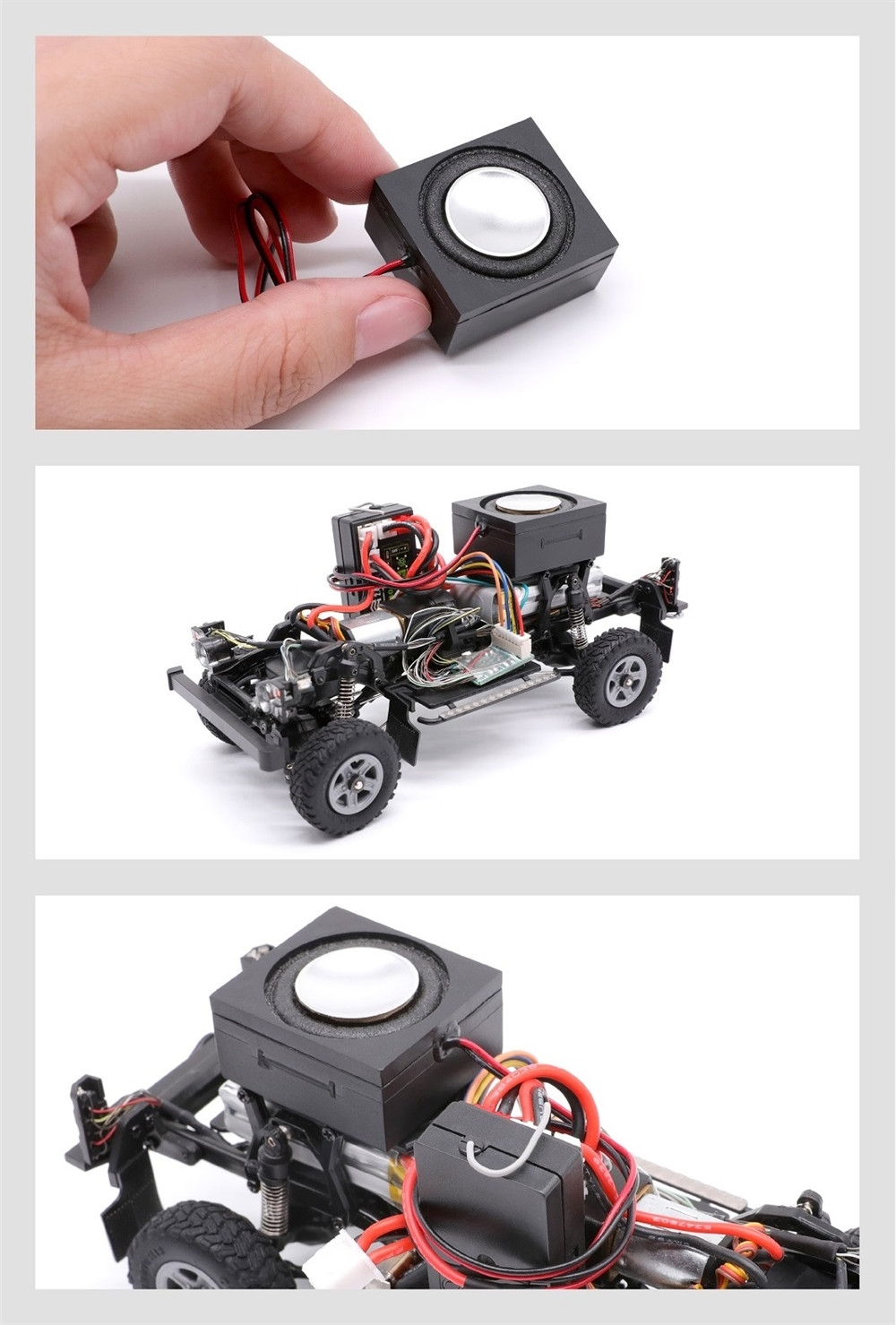 Orlandoo Hunter 1/32 1/35 Engine Sound Speaker DS0002 DS0004 RC Vehicles Car Model Part