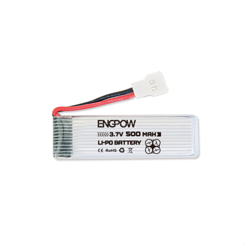 ENGPOW 3.7V 500mAh 25C Lipo Battery for Wltoys V966/V977/V930/Q282 BAYANGTOYS X20/H37