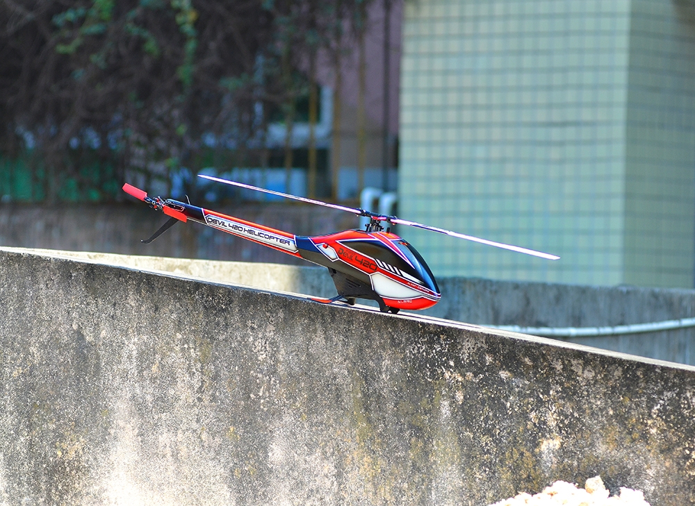 ALZRC Devil 420 FAST FBL 6CH 3D Flying RC Helicopter Kit