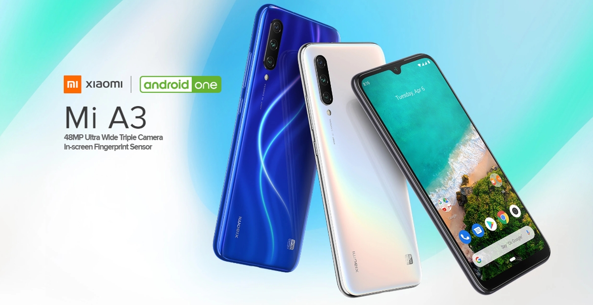 Xiaomi Mi A3 Global Version 6.088 inch AMOLED 48MP Triple Rear Camera 4GB 64GB Snapdragon 665 Octa core 4G Smartphone