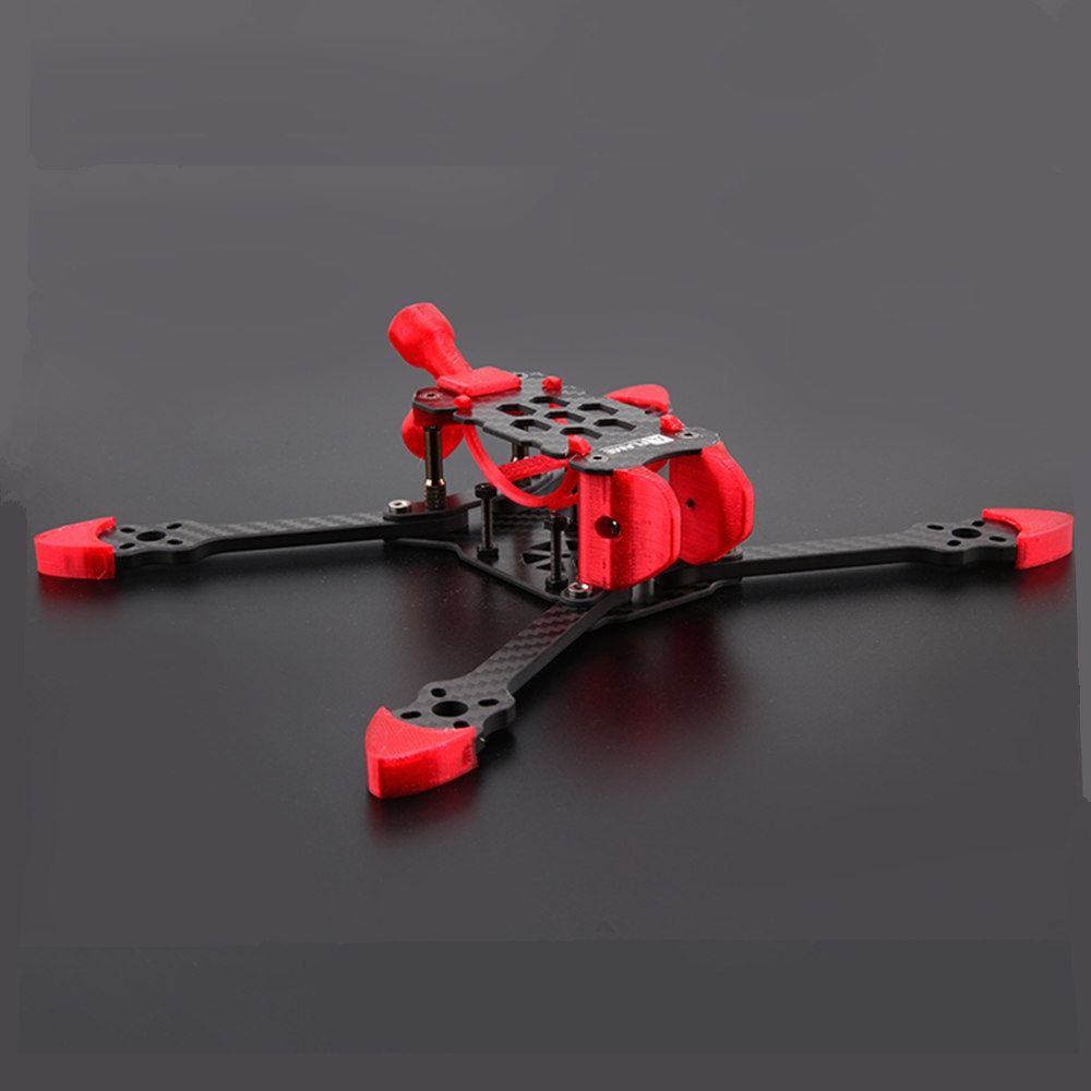 XDRC Yan 220mm Wheelbase 5mm Arm Racing Frame Kit Compatible with DJI Air Unit FPV System