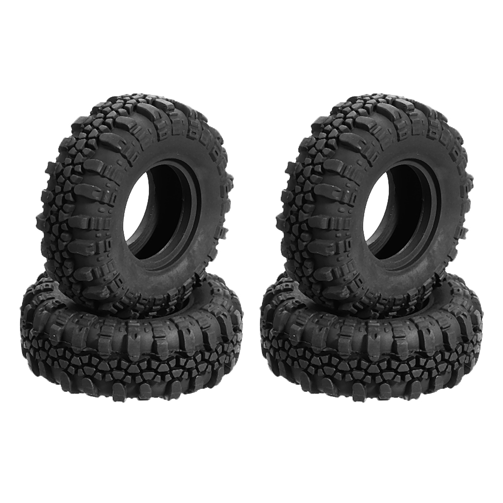 4pcs 13616 RC Car Tire For RGT 136240 V2 1/24 2.4G Vehicle RC Rock Crawler Parts