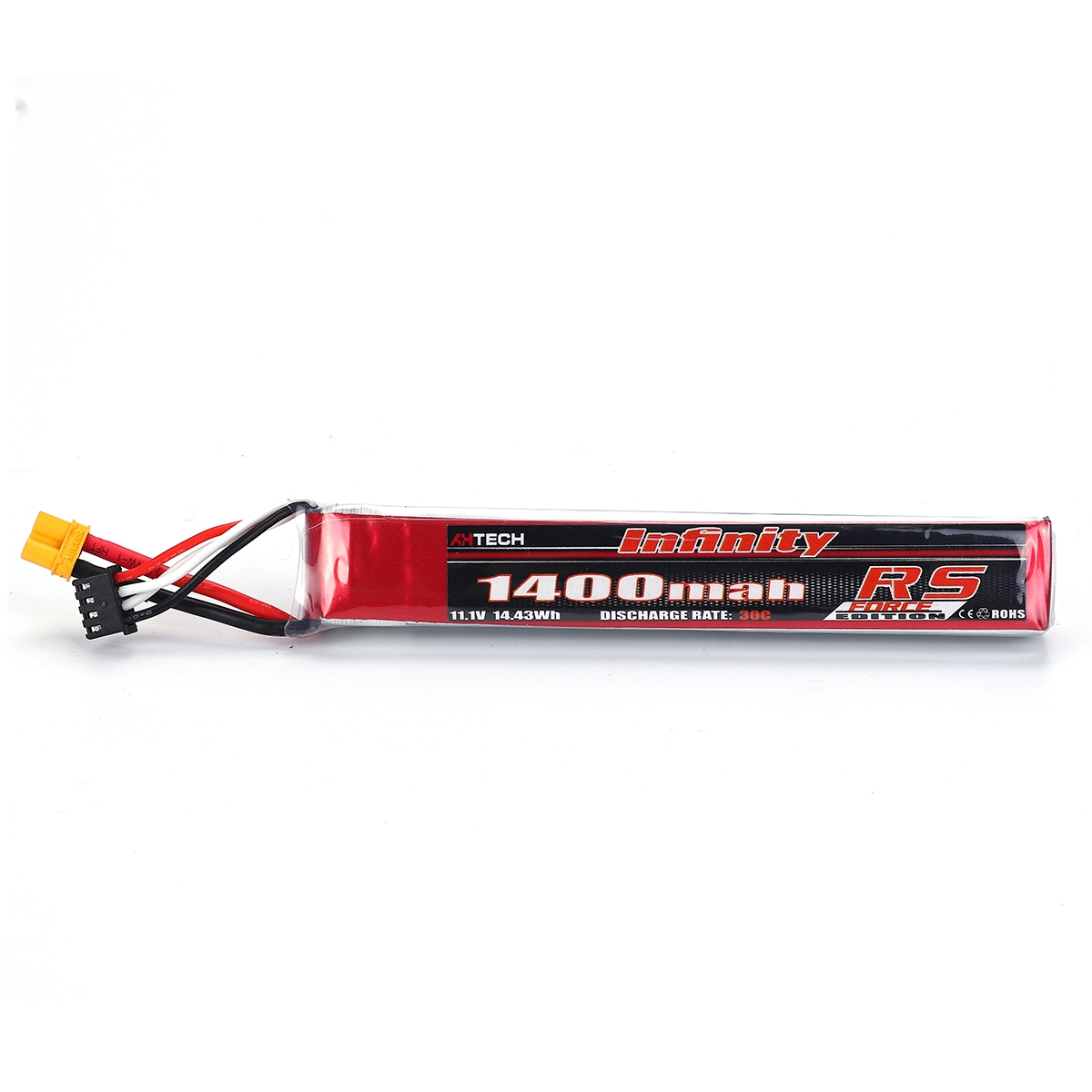 AHTECH Infinity 11.1V 1400mAh 30C 3S Lipo Battery XT30 Plug for RC Drone