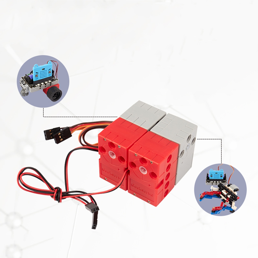 Kittenbot 360° 2KG Dual Shaft Programmable Servo/Motor For DIY Robot