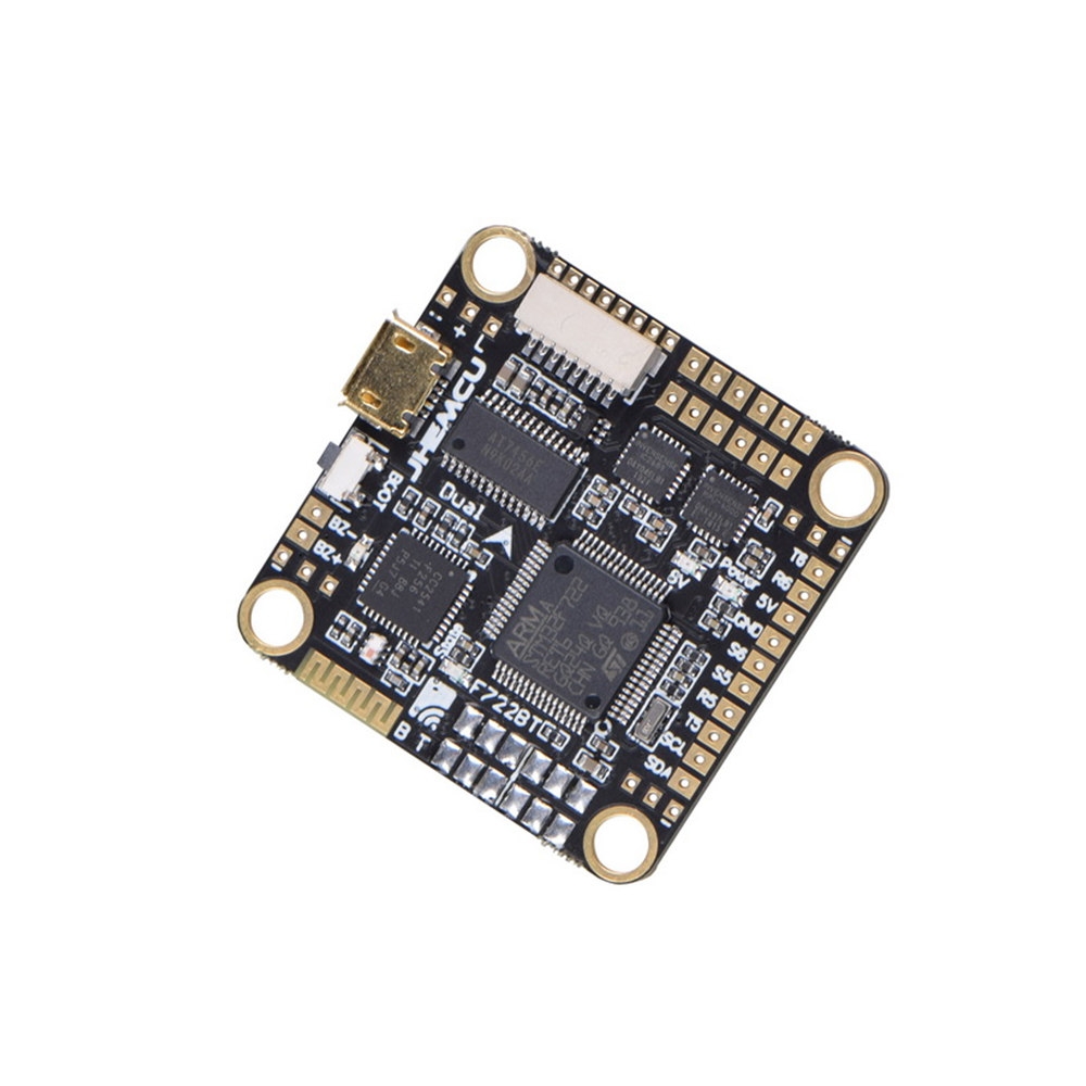 JHEMCU F7BT Dual Gyro F7 2-6S Flight Controller AIO OSD 5V 8V BEC Support Bluetooth & DJI Air Unit for RC Drone