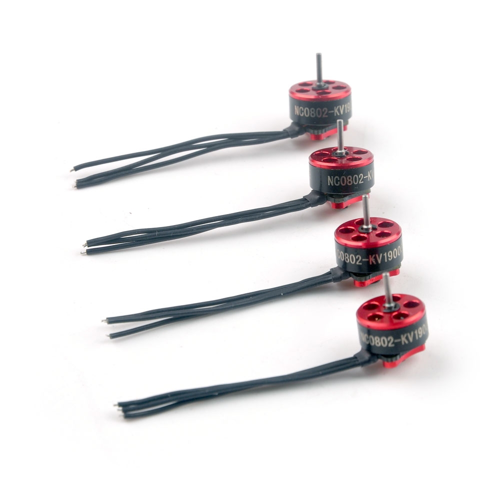 4X Eachine NC0802 0802 19000KV 1S Brushless Motor Part for UZ65 Whoop FPV Racing Drone