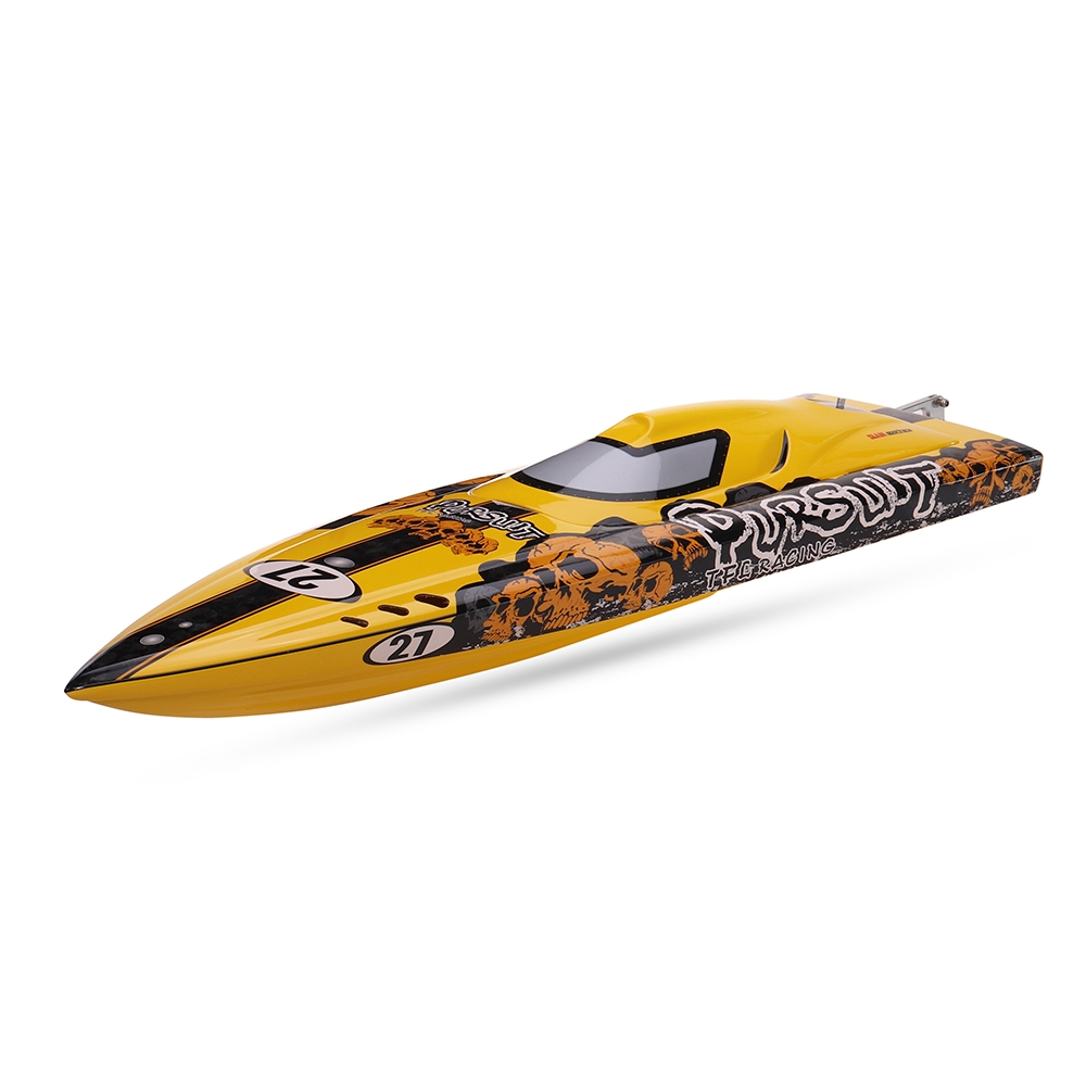 TFL 1106 Pursuit Fiberglass 82cm Brushless RC Boat Anti-Capsize without Servo Transmitter Battery Charger