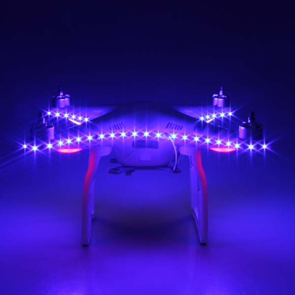 LED Light Belt Multiple Light Control Lamp For DJI Phantom 4 & Phantom 3