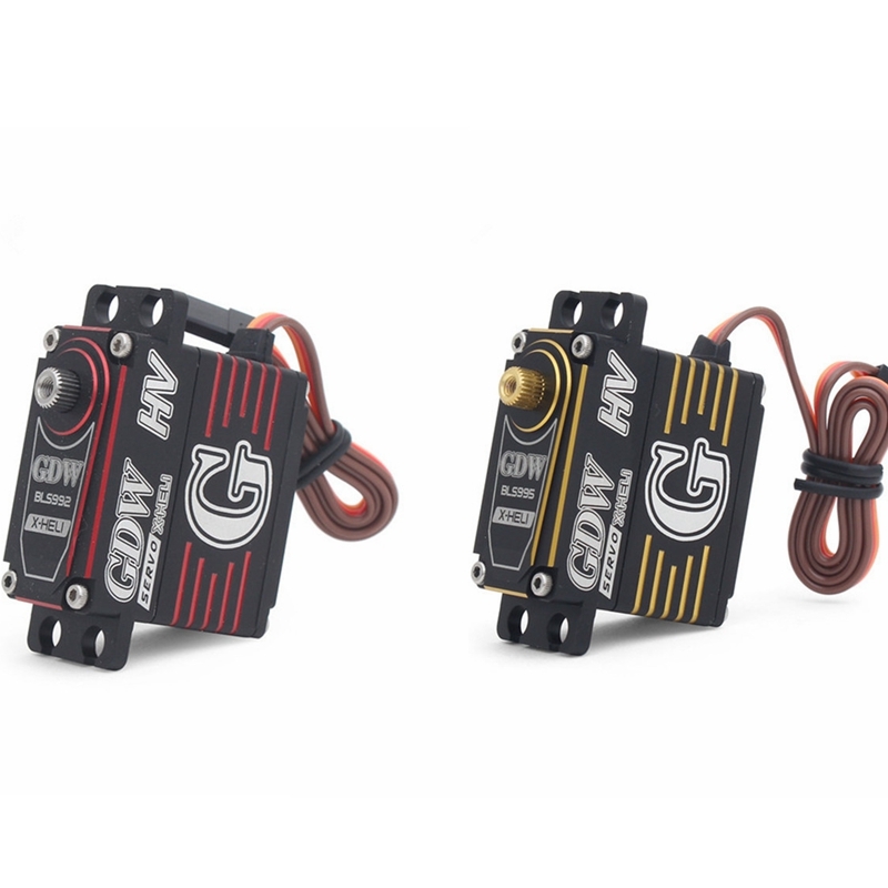 GDW BLS992 / BLS995 HV Brushless Digital Servo Helicopter Swash Plate / Tail Lock Servo for X7 / KDS7.2 / SAB700 Racer Version RC Helicopter