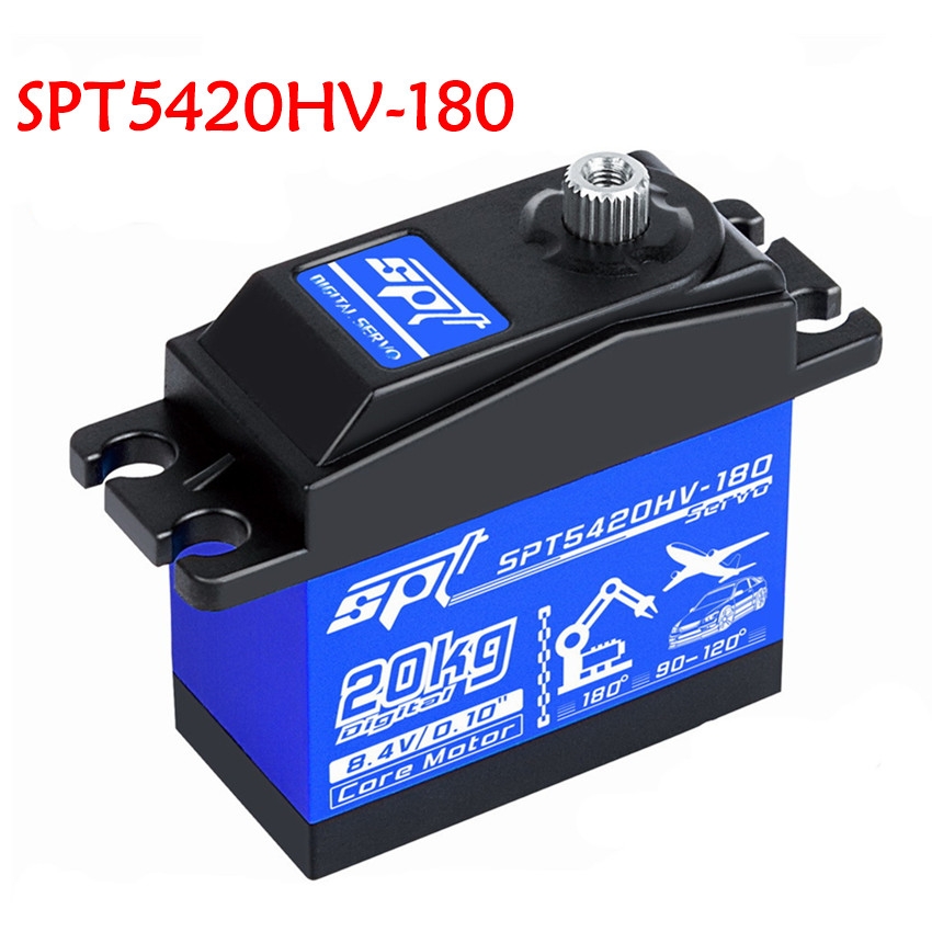 SPT 5420HV-180 20kg High Voltage High Speed Digital Servo for RC Airplane Robot Car