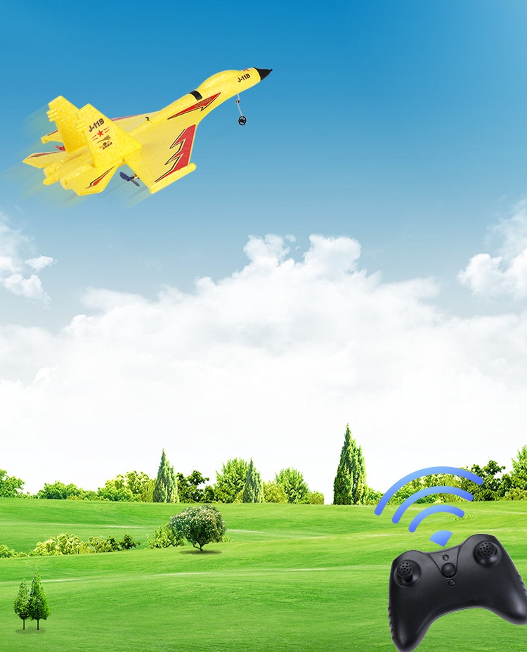 XIAXIU mini J-11B 325mm Wingspan EPP 2.4Ghz RC Airplane RTF with LED Battery