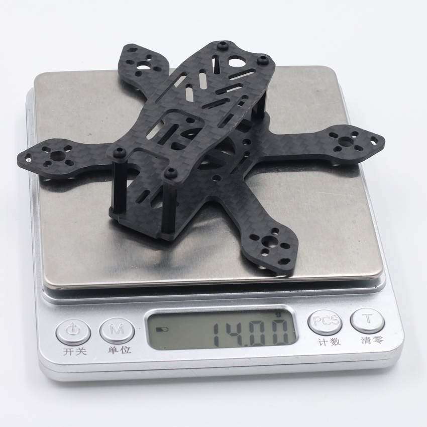 90L 90mm Brushless Micro FPV Racing Frame Carbon Fiber 14g