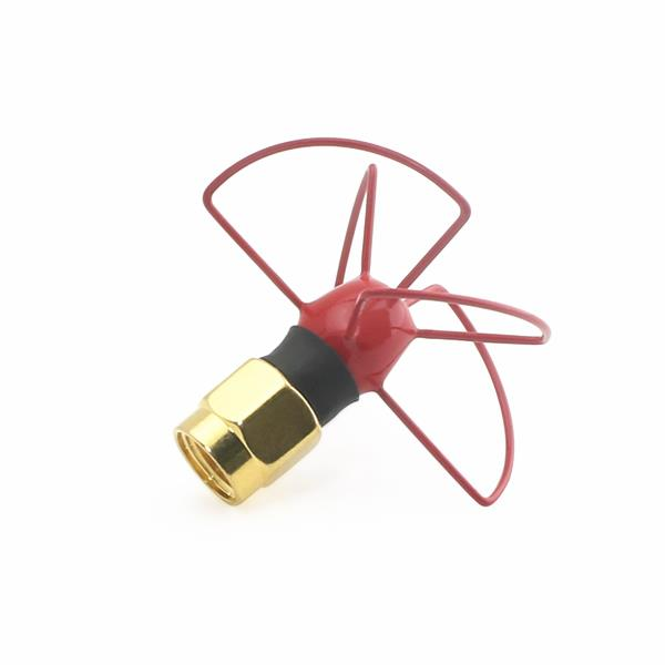 FuriousFPV 5.8Ghz 1.7dBi Pinwheel Short FPV Antenna RHCP RP-SMA Male